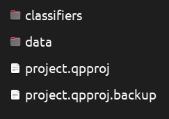 project files