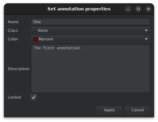annotation properties