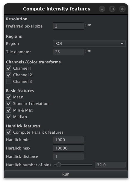 intensity measurements